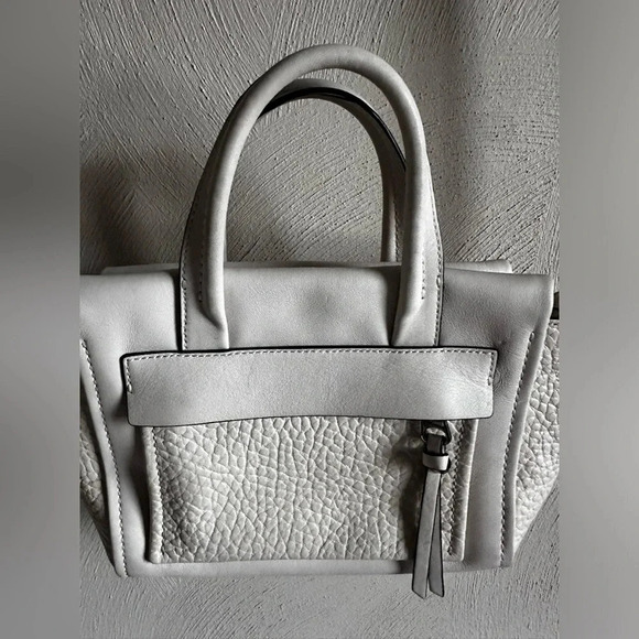 Coach Bleecker Mini Riley Crossbody Shoulder Bag  style 27923 color is Ivory - Picture 2 of 8